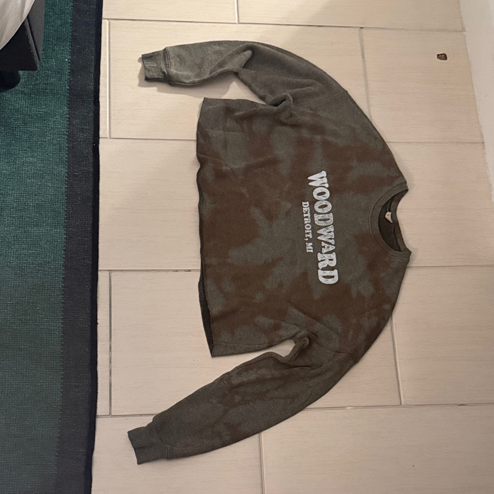 Woodward Detroit MI Tie-Dye Sweatshirt